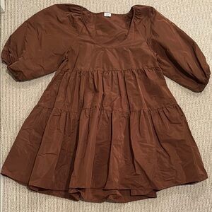 Brown Kids Dress